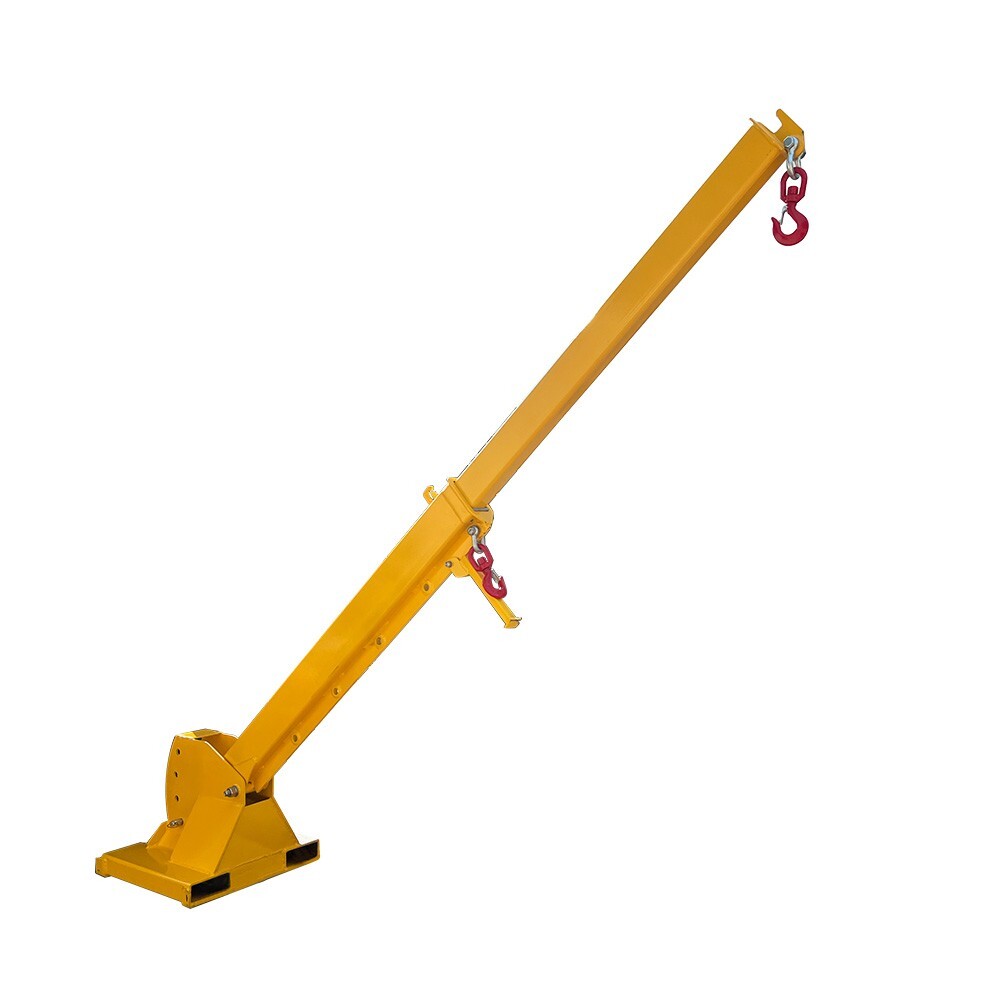 4400lbs Adjustable Forklift Mobile Crane, Lifting Forklift Extension Attachments