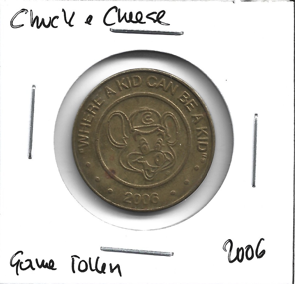 USA Tokens - Chuck E Cheese 2006 Game Token