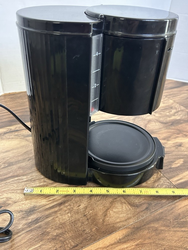 Braun Aromamaster Type 3075 KF12 4-Cup Coffee Maker - Black