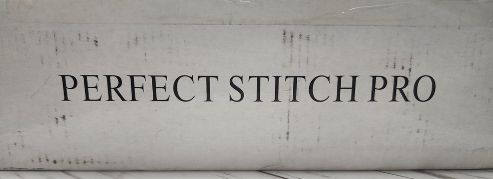 Perfect Stitch Pro Handheld Sewing Machine, Thread, Adapter, Just Unbox and Sew