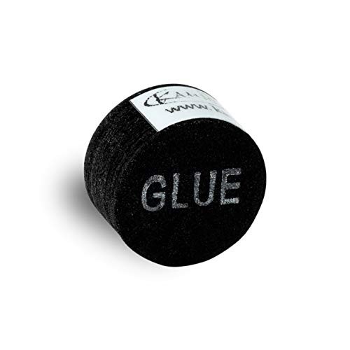 Black Laminated Pool Billiard CUE TIP - 1 pc (Soft, 12 mm)