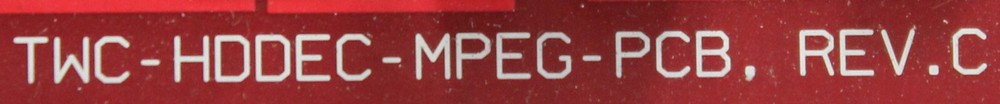 THUNDERSTORM TWC-HDDEC-MPEG-PCB 0710 REV 04