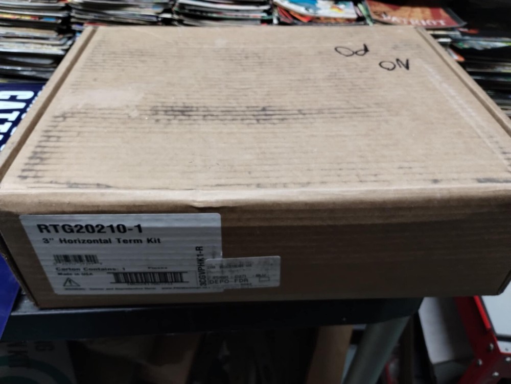 Rheem Horizontal Stainless Steel Concentric Termination Vent Kit RTG20210