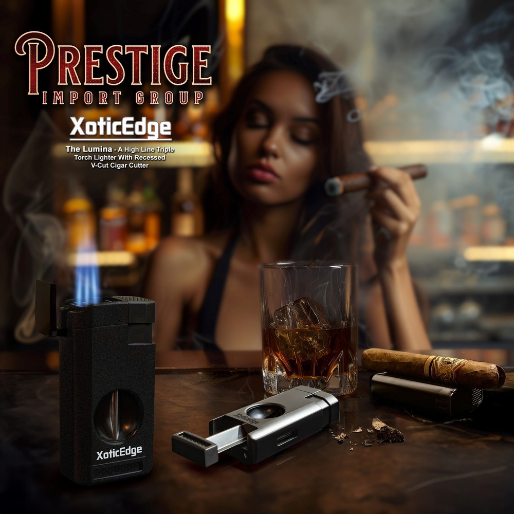 Prestige Import Group Lumina Torch w/ V-Cut (Silver)