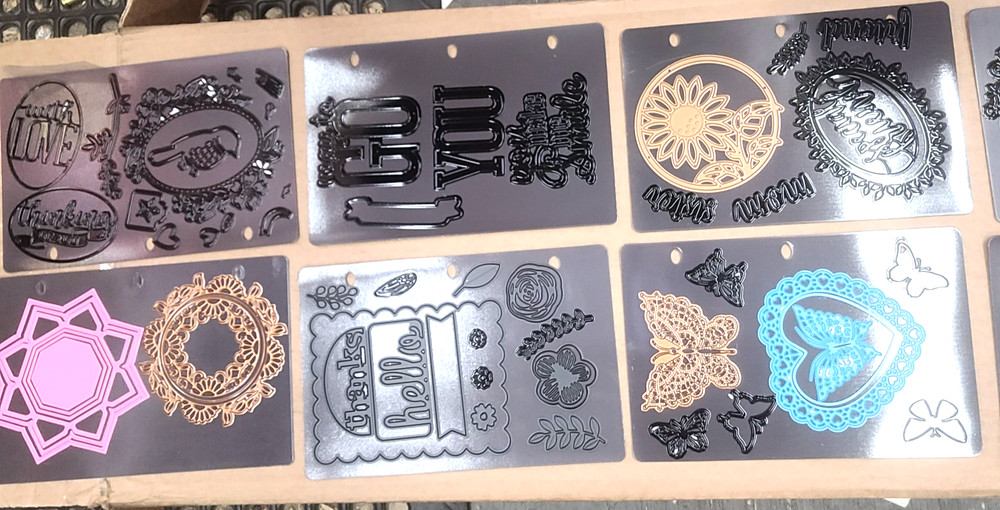 Diamond Press Stamp and Die Set **HUGE LOT!!**