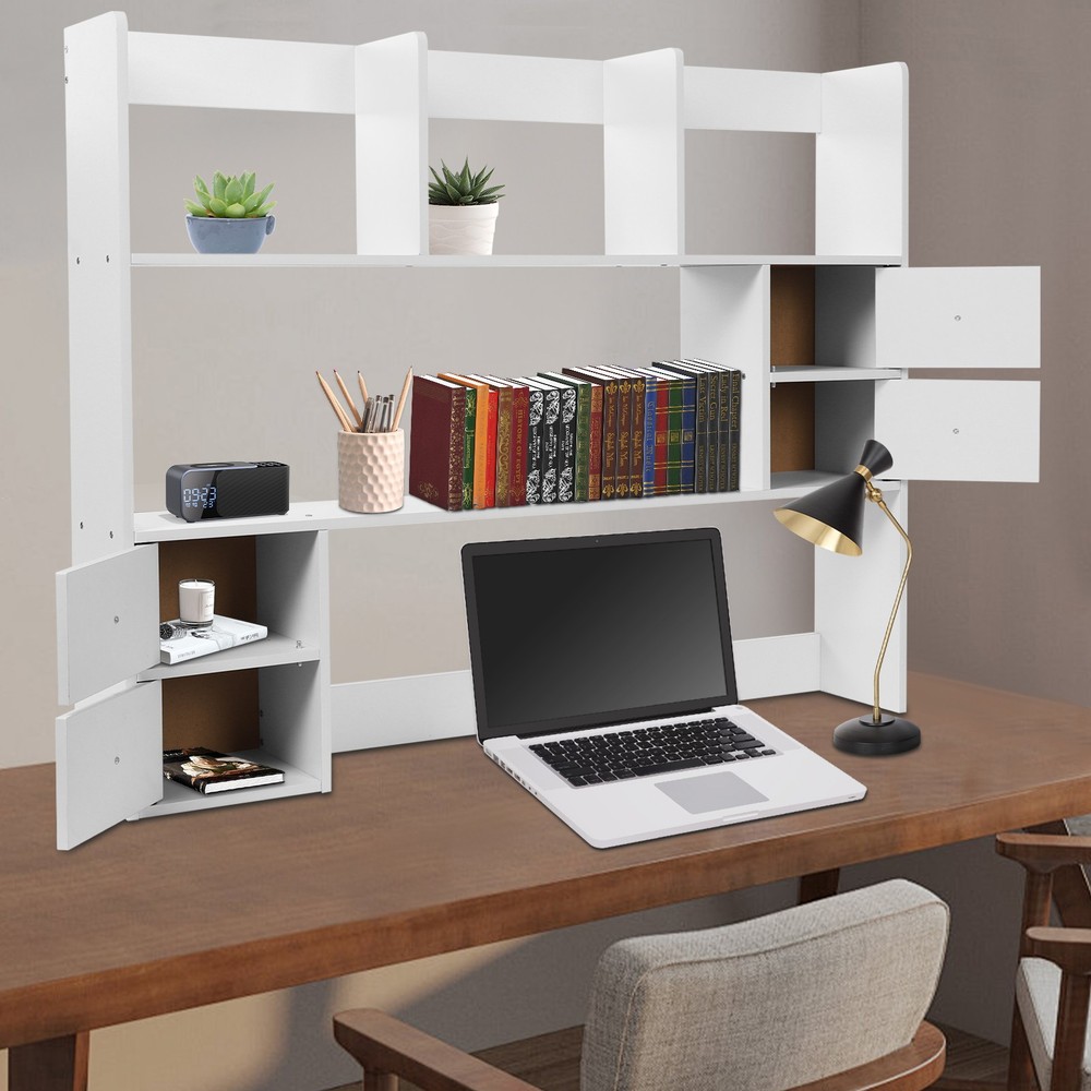Desktop Organizer Office Storage Rack Desktop Shelf Rack