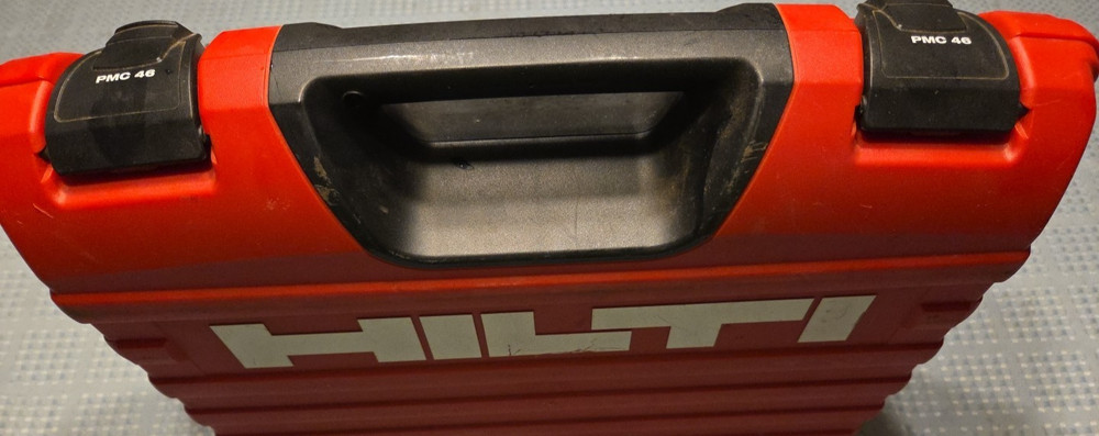 Hilti PMC 46 Plastic Carring Case And Instructions ONLY! Read - No Tool!