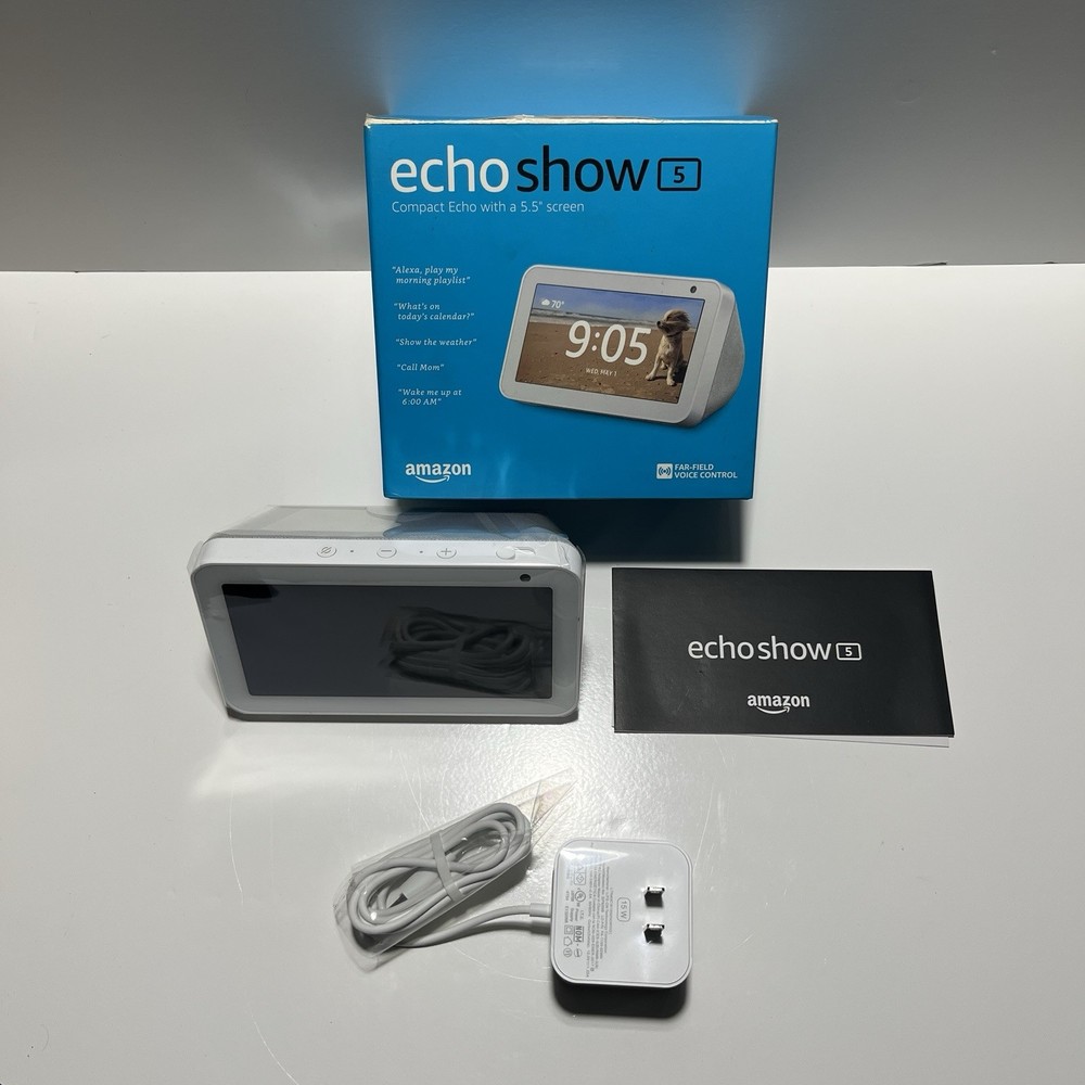 Amazon Echo Show 5 - With A Compact 5.5" Smart Display w/ Alexa
