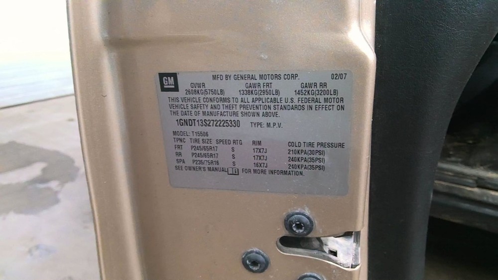 AC Compressor Fits 07-09 ENVOY 735818