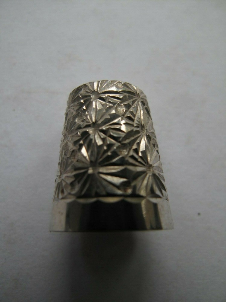 Silver thimble