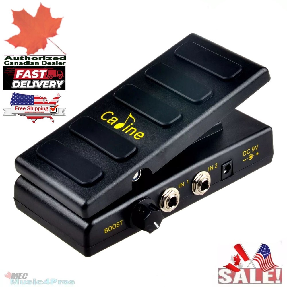 Caline CP-31P Volume + Expression Controller Volume Boost Function 2 In 2 Out CA