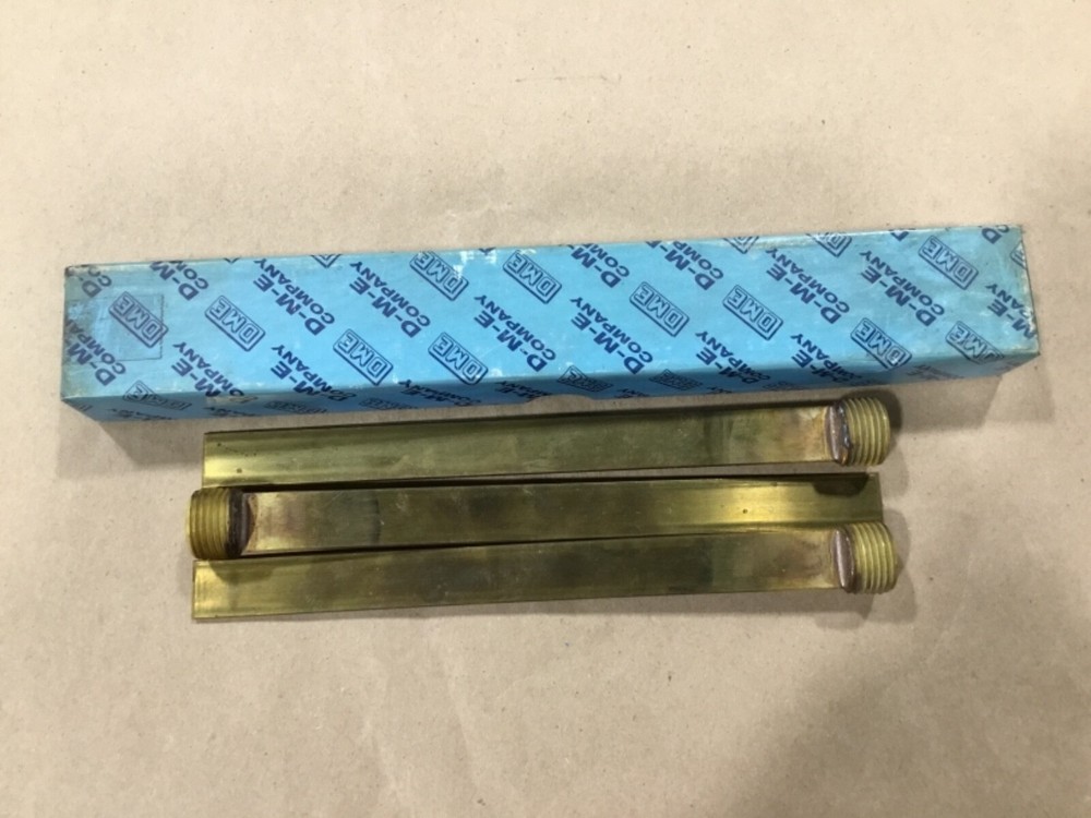 Lot Of 3 D-M-E BB 608 Brass Baffle Plug DME BB608 #44F36