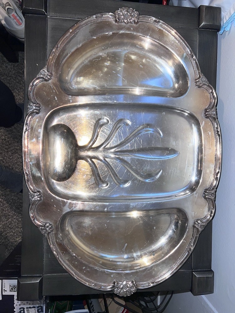 Rogers Bros 1847 Remembrance Silverplate Serving Platter