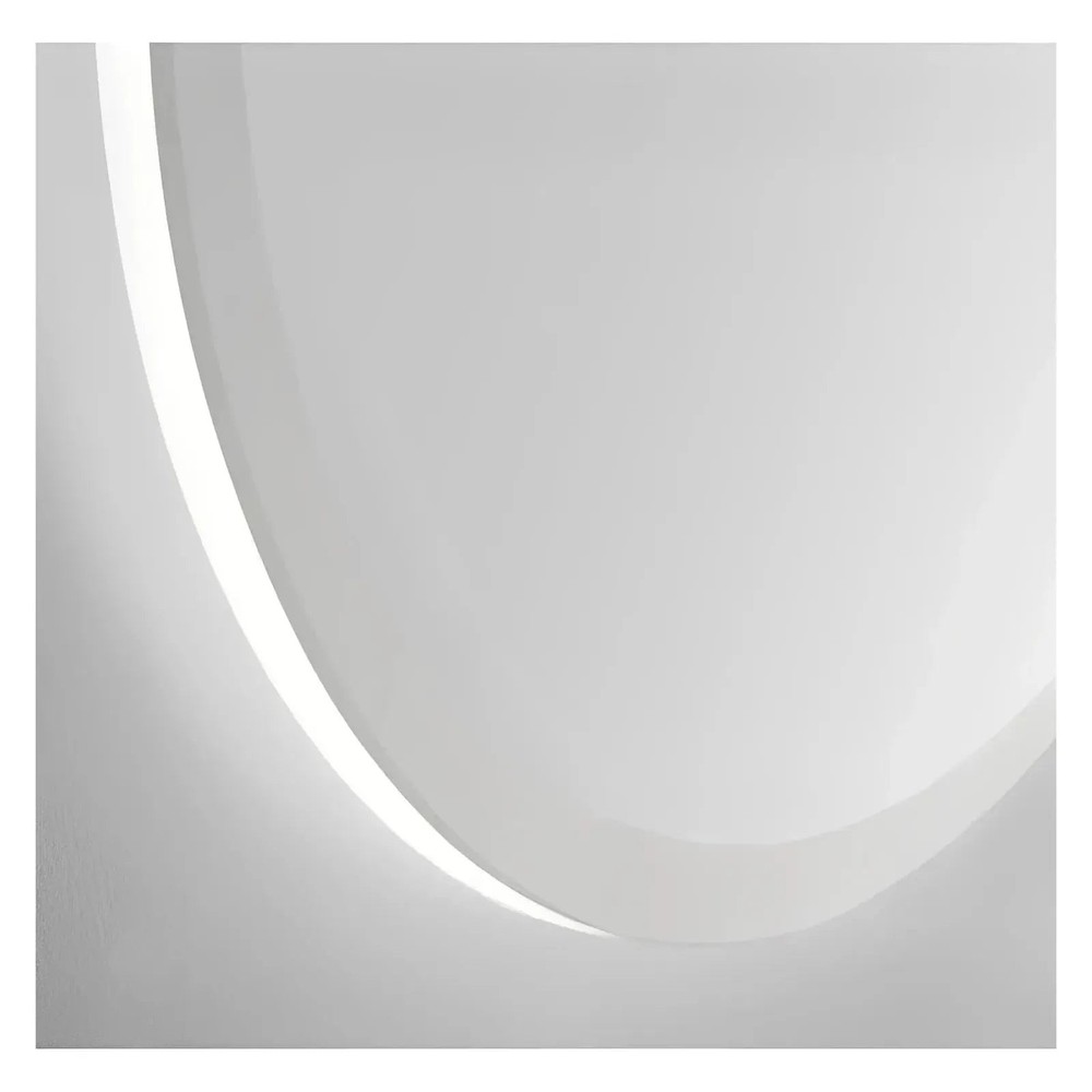 DIAFOTIZO LED LIGHTED BATHROOM VANITY ROUND MIRROR - 24 x 24