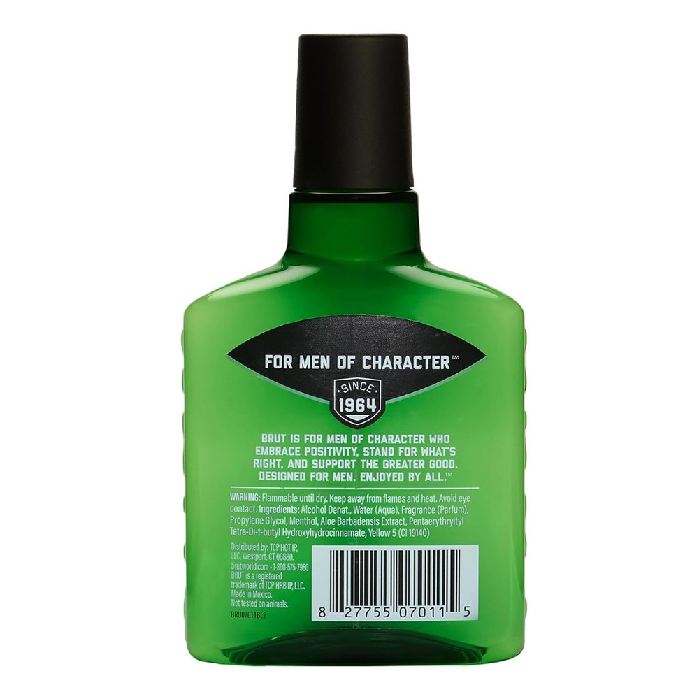 Brut Classic After Shave for Men - Absorbs Quickly - 5 oz
