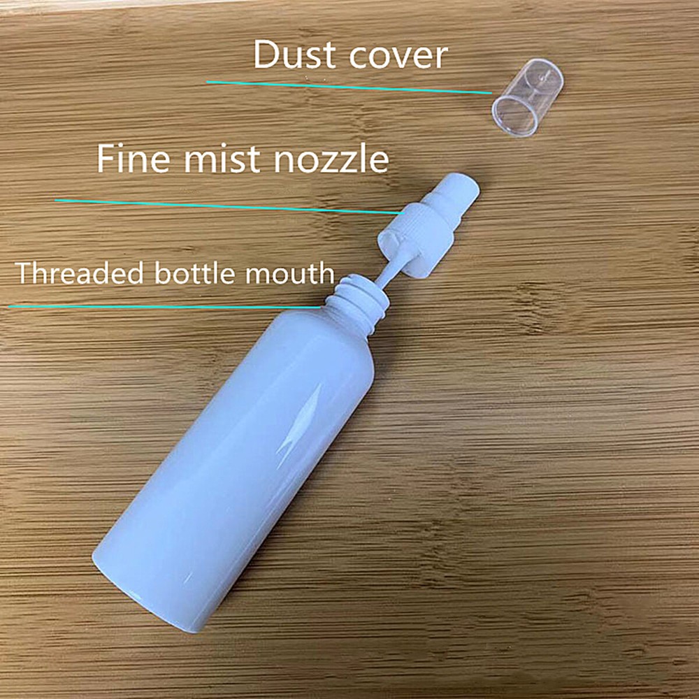 10pcs 30/50/100ML Plastic Perfume Atomizer Empty Spray Bottle Travel White