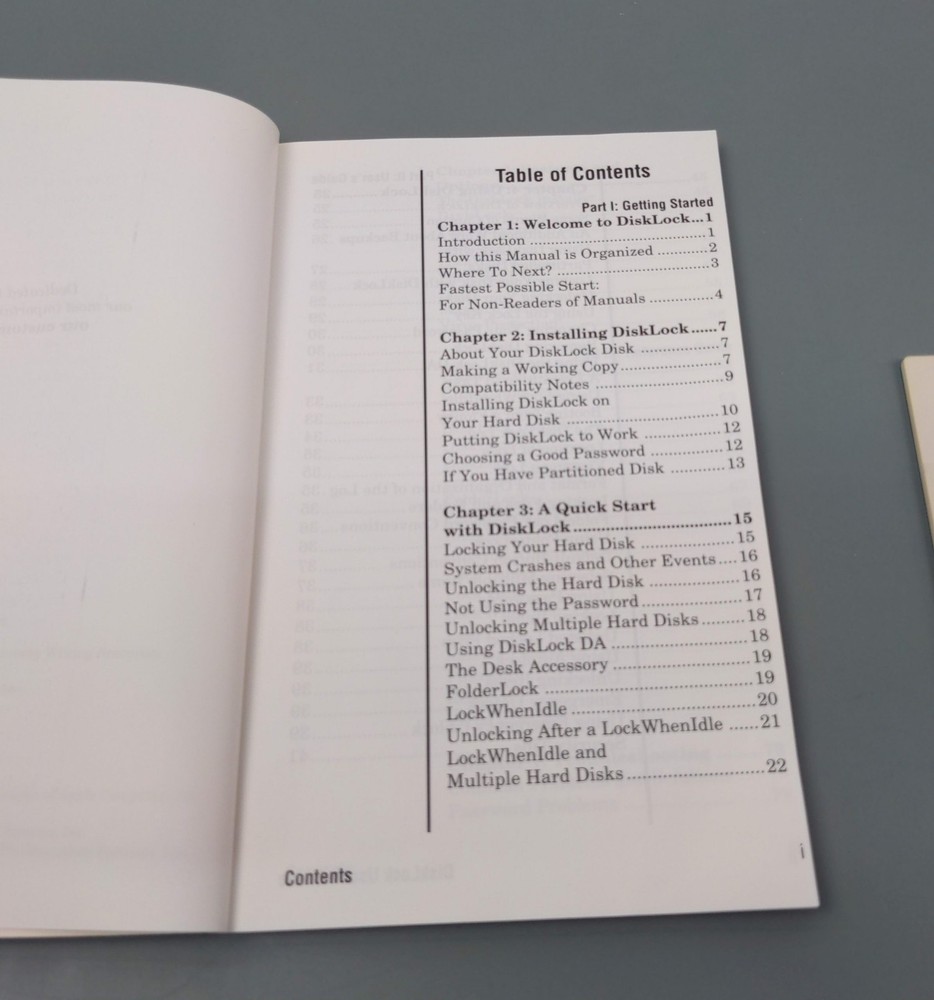 DiskLock ~ Classic Apple Mac Encryption Software by Fifth Generation Systems