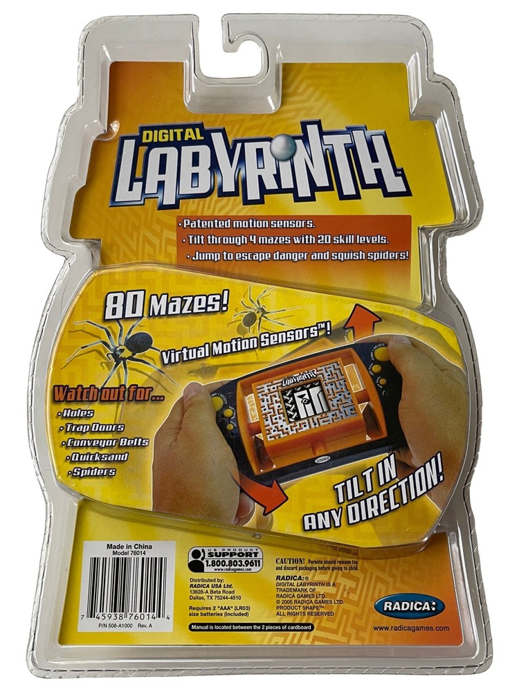 Labyrinth Electronic Handheld Digital Game
