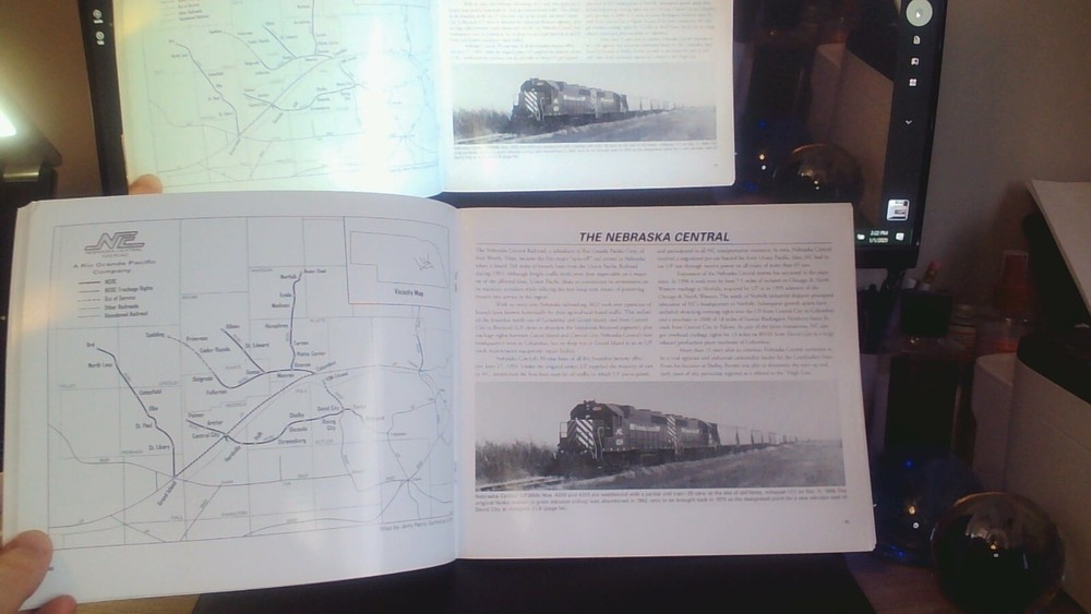 Union Pacific Yellow, Nebraska Central Red – A Study in Black & White