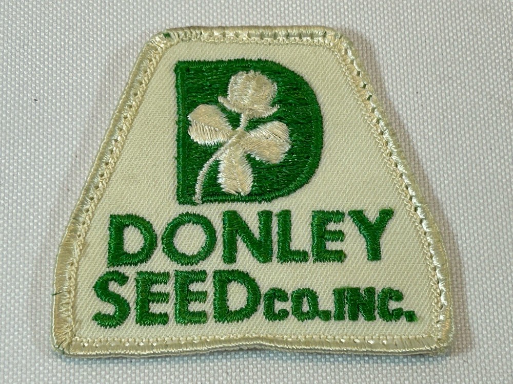 Vintage Trucker Snapback Hat Cap Patch Replacement Donley Seed Co. Inc.