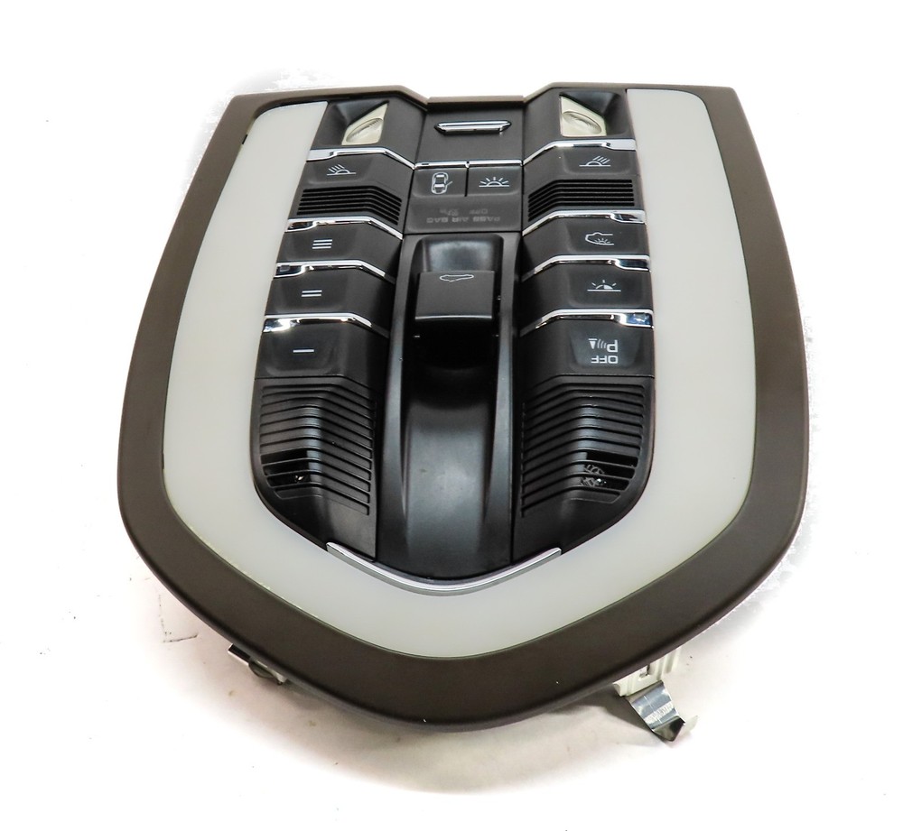 2012 PORSCHE CAYENNE (958) FRONT INTERIOR DOME MAP READING LIGHT LAMP (Black)