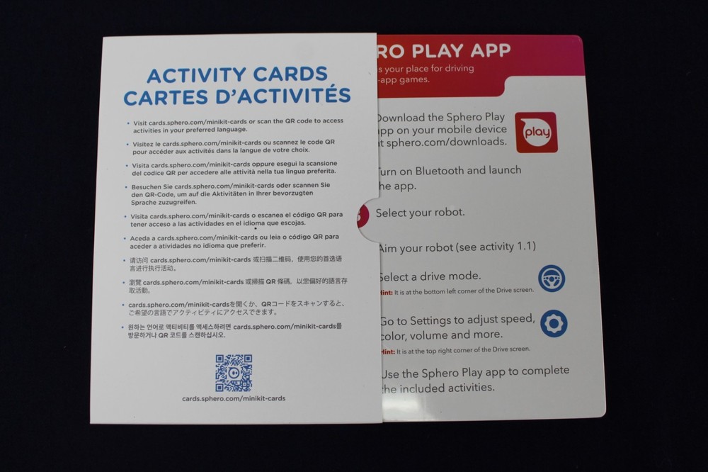 Sphero Robotic Ball Mini Activity Kit STEM Complete ** New in Open Box