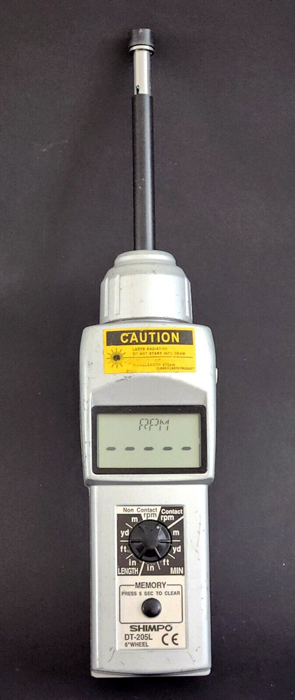 Shimpo DT-205L Digital Tachometer