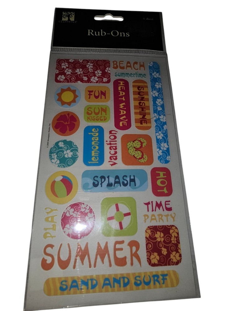 Masterpiece Studios Stemma Summer Rub-ons