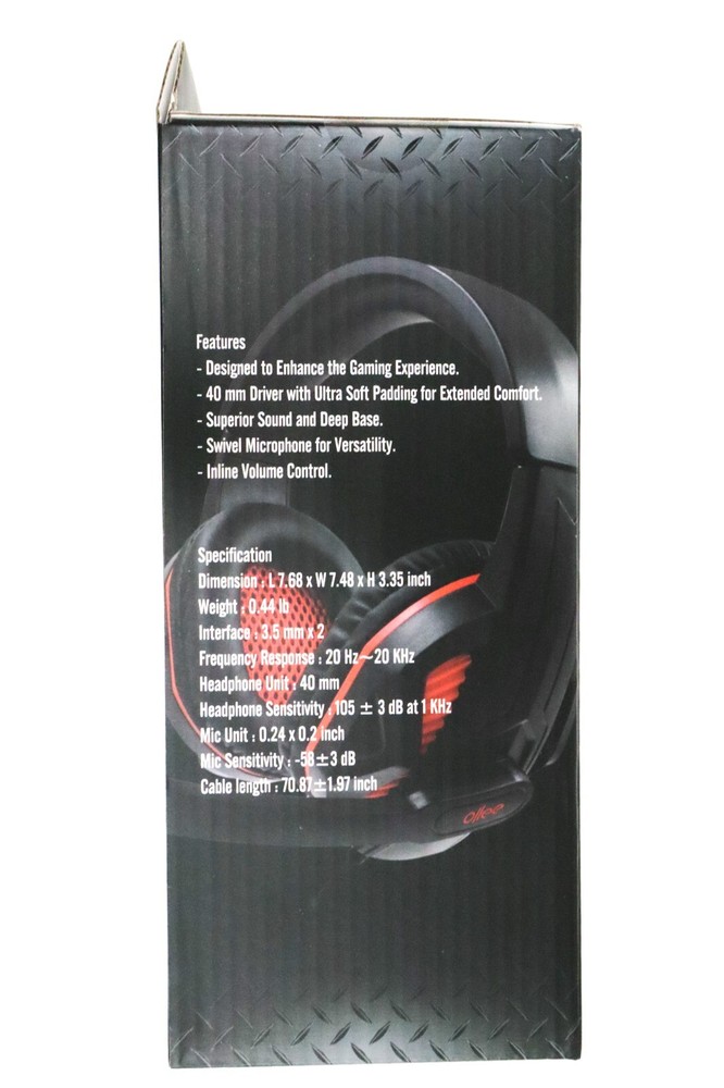 Nemesis by Ollee Red G916 Gaming Headset