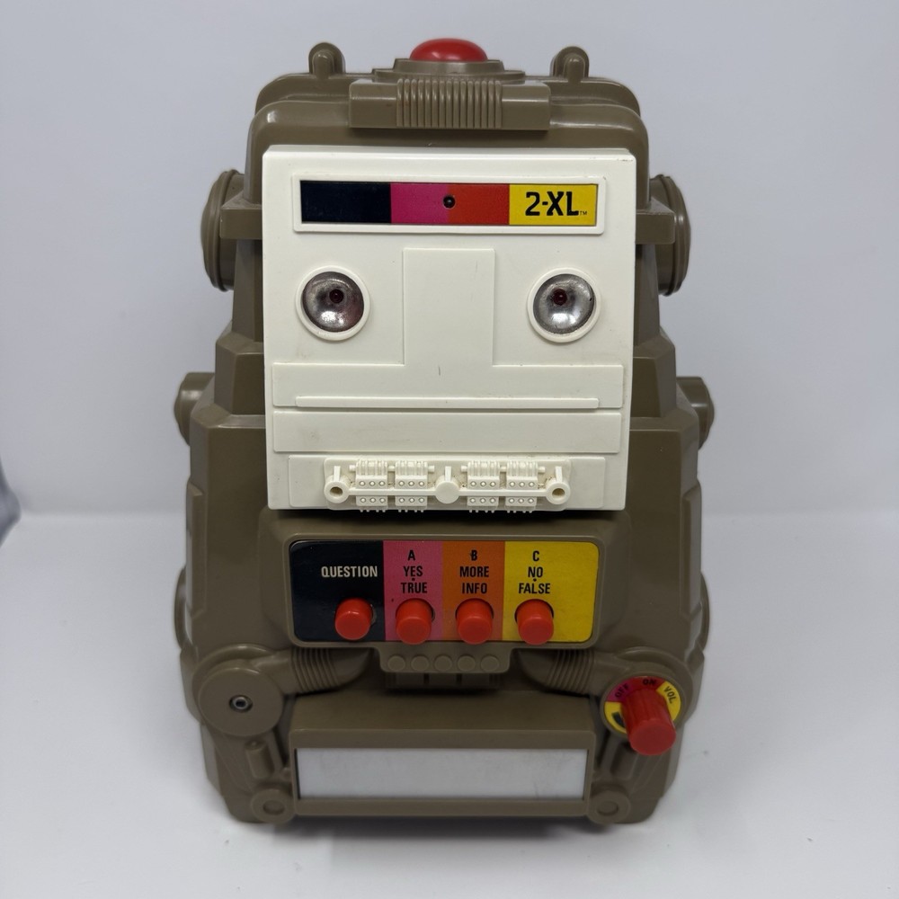 Vintage 1978 2-XL Talking Robot Mego Corp Interactive 8 Track Player *Untested*