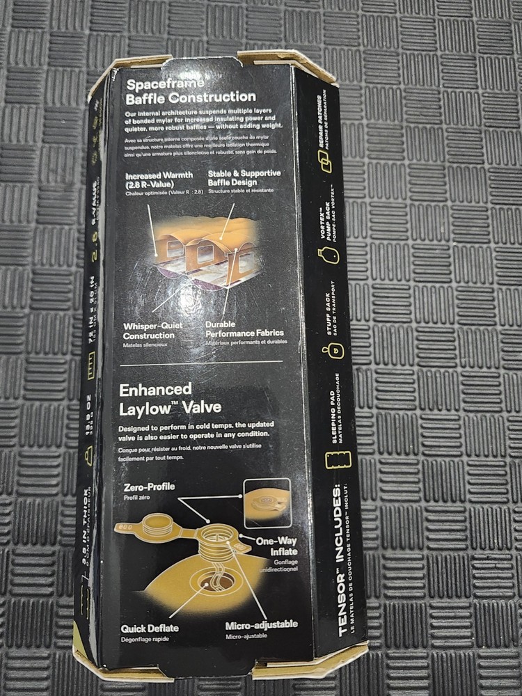 Nemo Tensor Trail Insulated  Sleeping Pad Regular Ultralight *NEW*