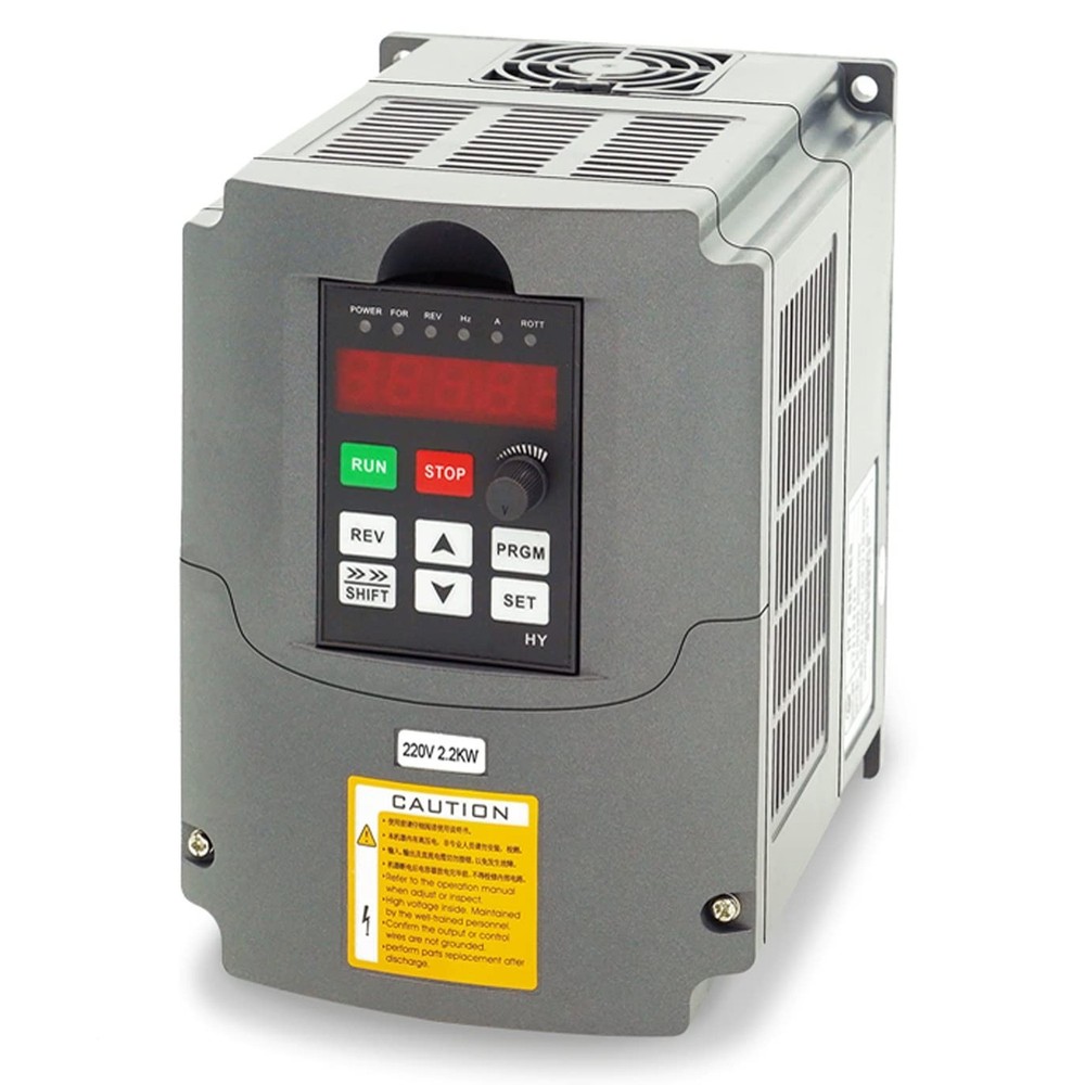 Huanyang VFD,single to 3 Phase,Variable Frequency Drive,2.2kW 3HP 220V input ...