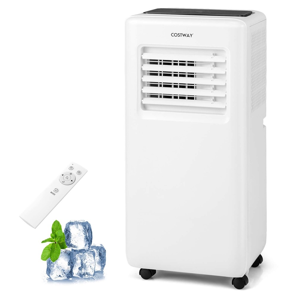 8000 BTU Portable Air Conditioner 3 in 1 Air Cooler w/ Fan & Dehumidifier
