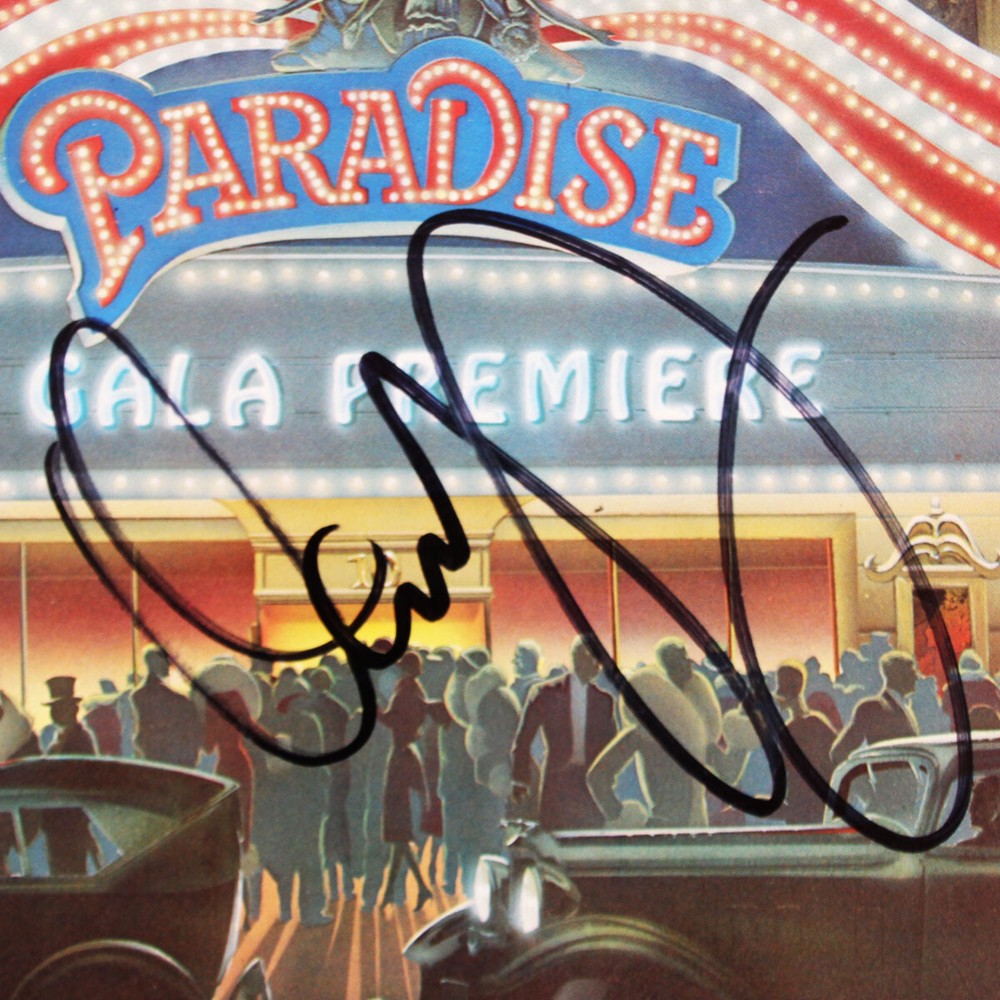 Dennis DeYoung Signed Record Album Styx - COA JSA