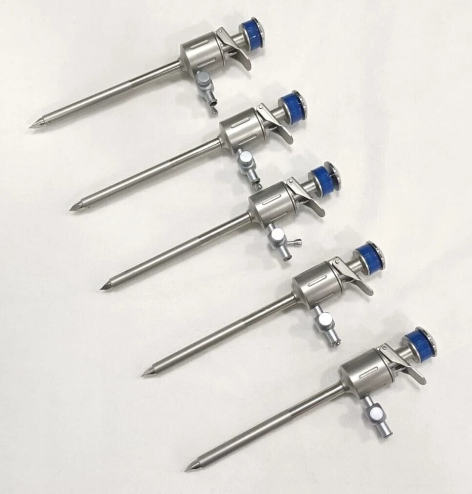 Laparoscopic Trocar Cannula 5mm Best Quality Reusable Surgical Instruments-5pc