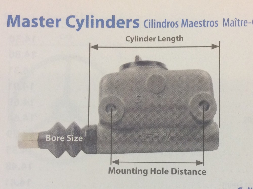 82812 Crown Forklift Master Cylinder
