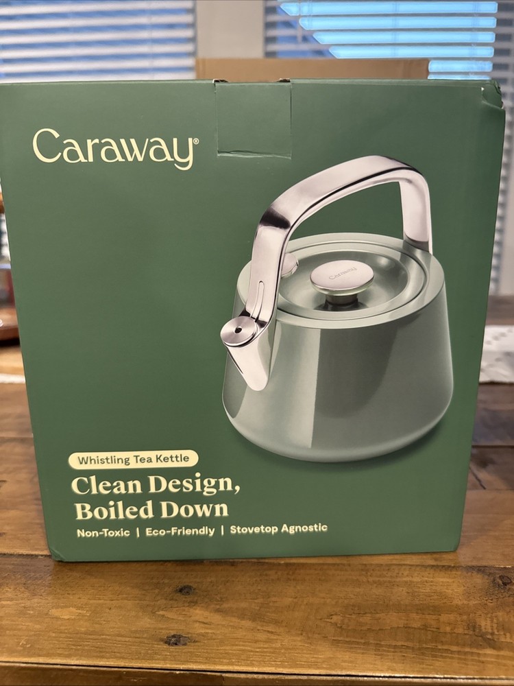 Caraway Tea Kettle Sage Unopened Brand New In Box
