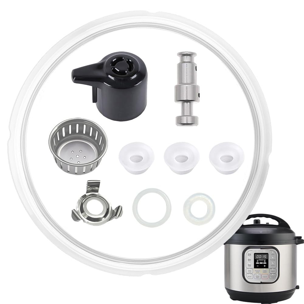 Complete 10-Piece Replacement Set for Instant Pot Duo Series — Secure, Durabl...