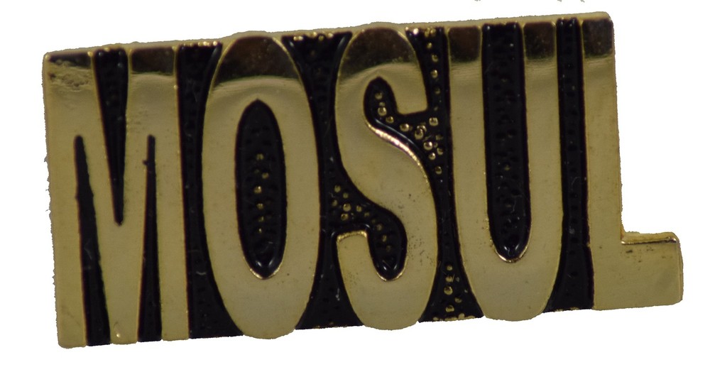 MOSUL IRAQ HAT PIN
