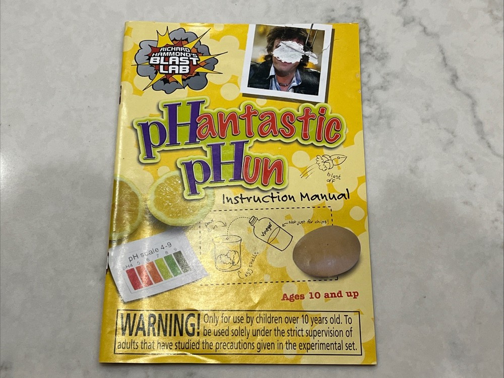 Richard Hammond's Blast Lab pHantastic pHun Chemistry Experiment Set