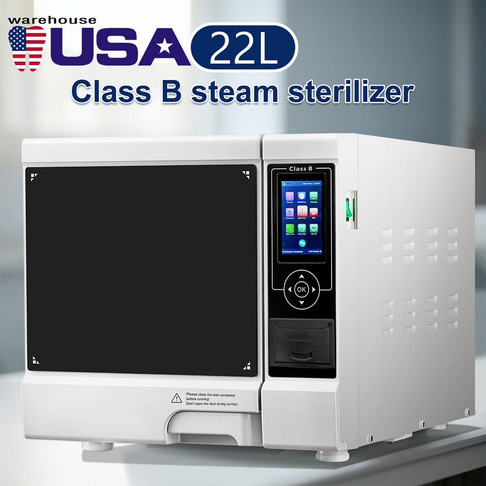 CLASS B Dental Autoclave Steam Sterilizer Automatic Meical Drying Sterilization
