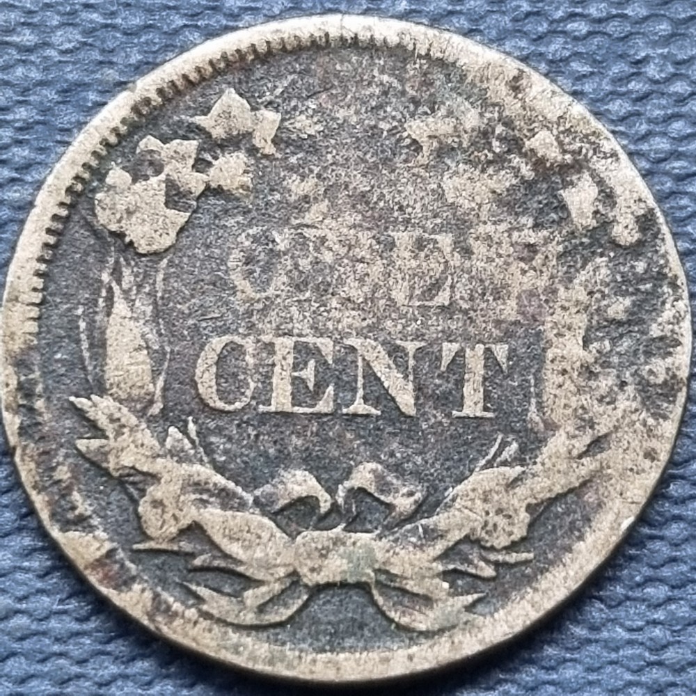 1858 Flying Eagle Cent 1c Circulated #76949