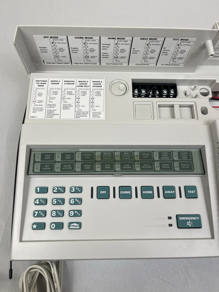 Linear SSD Security Residential Security System Receiver Hub Model DF-16 Tested