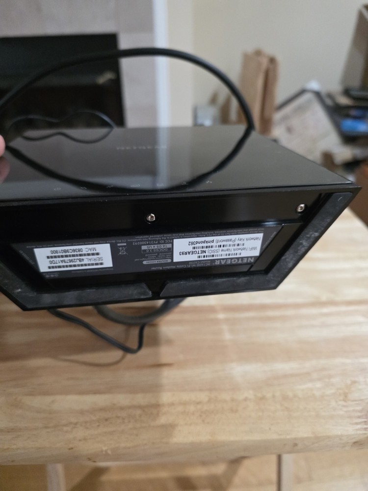 NETGEAR 93 AC1600 Wirelees Router & Modem