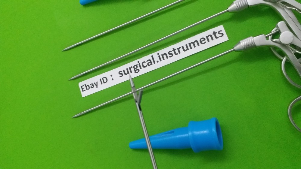 4pc Laparoscopic Suture Passer With Port Endoscopy Surgical Instruments