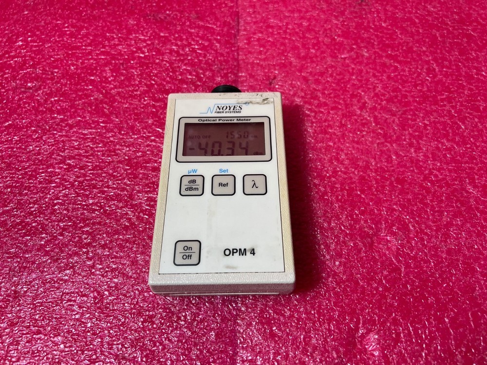 Noyes OPM4-4C Optical Power Meter Unit