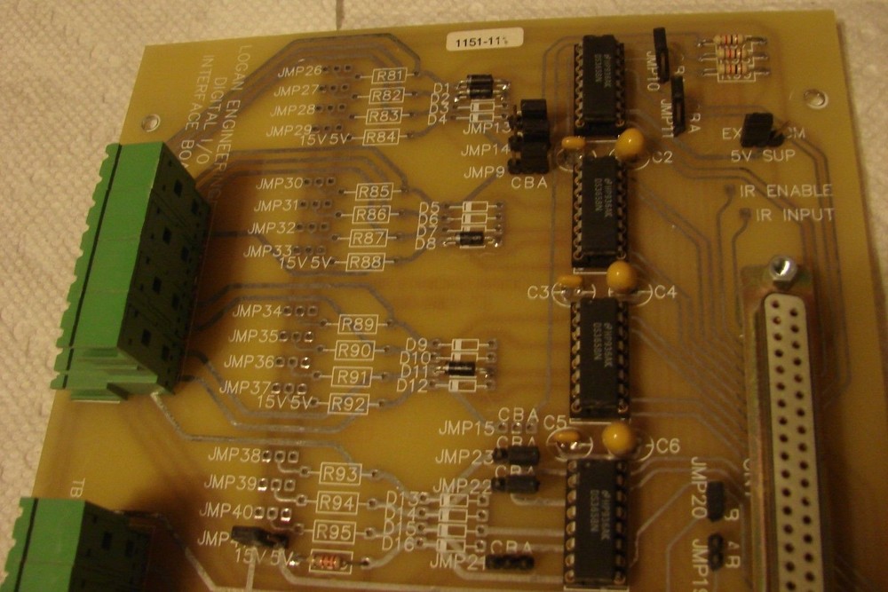 Logan Engineering ET1090-001 Digital I/O Interface Board