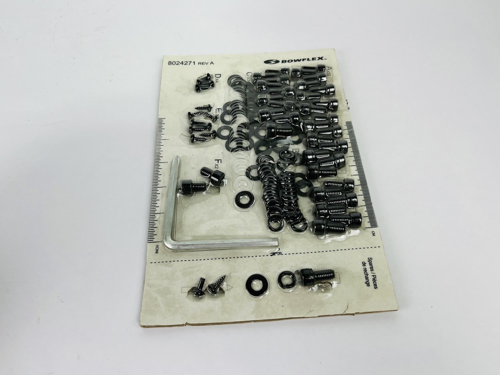 Bowflex Installation Harware Card Part 8024271 (HP35)