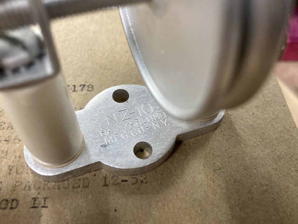 NiB Hammarlund NZ-10 Neutralizing Transmitter Capacitor