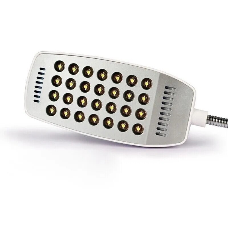 2Pcs 28LED USB Light Flexible Computer Notebook Laptop PC Desk Reading Lamp